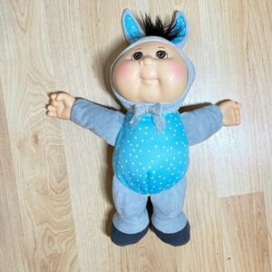 Donnie Donkey #183 Cabbage Patch Kids Exotic Friends 9” Plush Doll Vintage